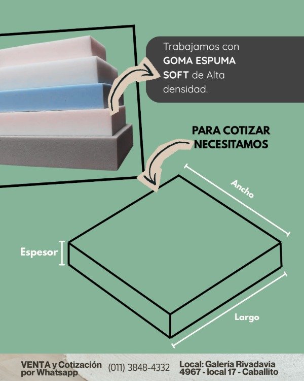 Producto - Cambio de relleno de sillones