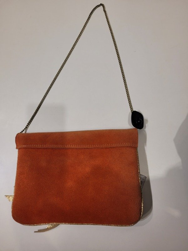 Producto - Cartera LAS RICARDAS nobuck naranja - PRECIO: 32X - 1