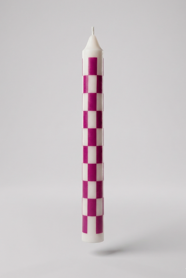 Producto - VELA CHECKERED