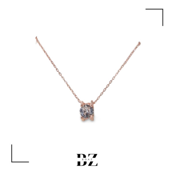 Producto - CADENA ACERO ROSADO CON DIJE X PCS - 2055-9