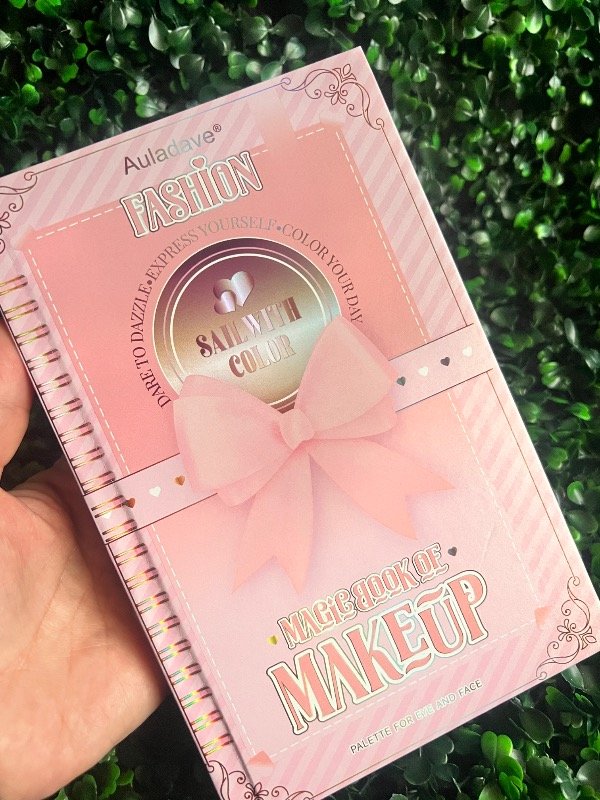 Producto - Paleta de sombras libro fashion moño rosa - 0