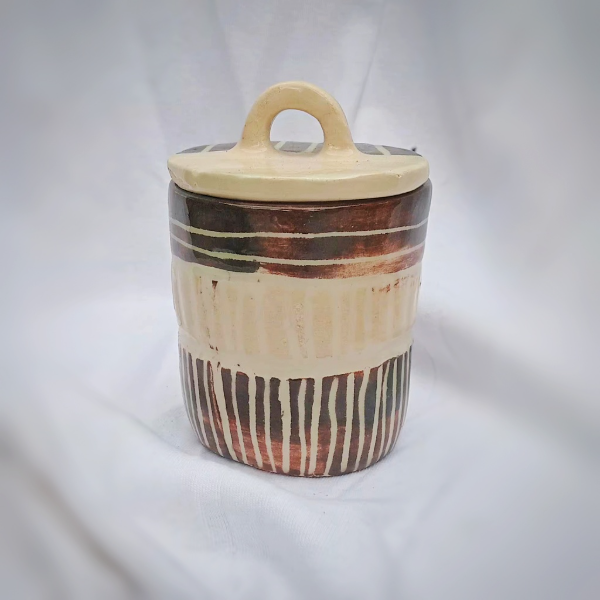 Producto - AZUCARERA / TARRO COLOR TIERRA