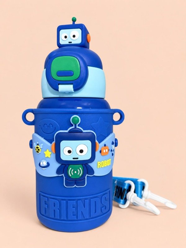 Producto - Botella termica infantil azul 450 ml - 0