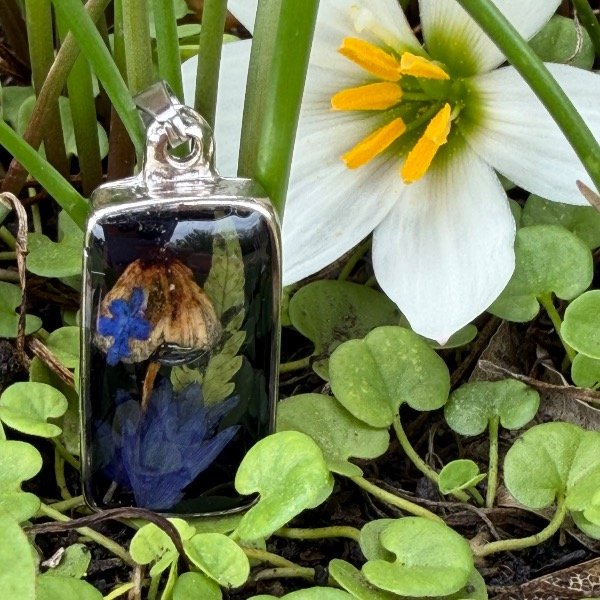 Producto - Dije fungi azul