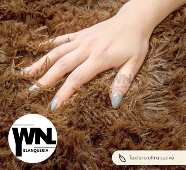 Producto - ALFOMBRA NORDICA PELO LARGO 140X100cm.