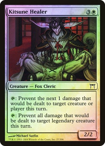 Producto - Kitsune Healer Foil  Champions of Kamigawa