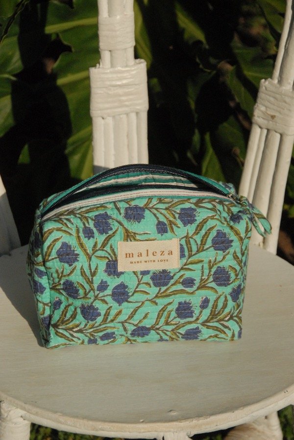 Producto - Portacosméticos Block Print Fleur