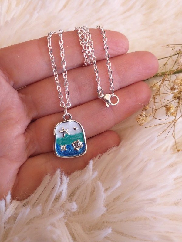 Producto - ABC0034 Collar Mar Esmaltado