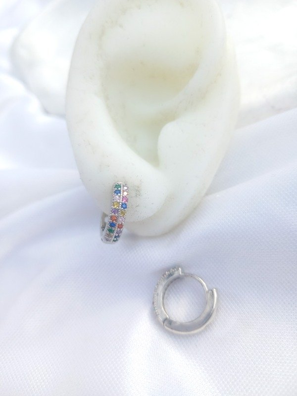 Producto - argollitas tatiana silver