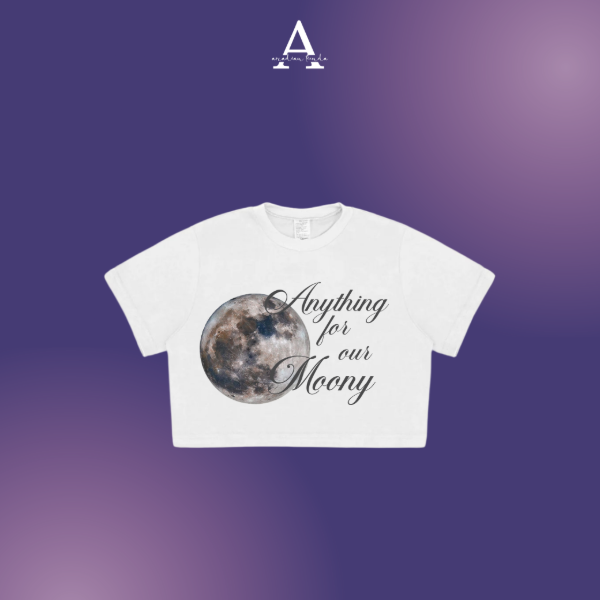 Producto - Baby tee Anything for our Moony