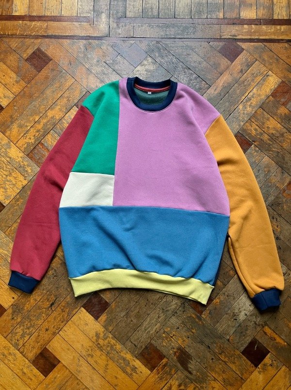 Producto - Buzo multicolor onda vintage