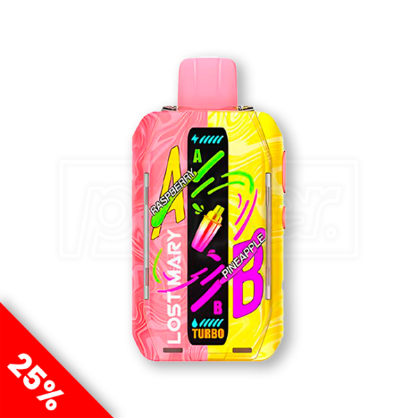 Producto - Lost Mary Mixer - Raspberry Pineapple (30.000 PUFFS)