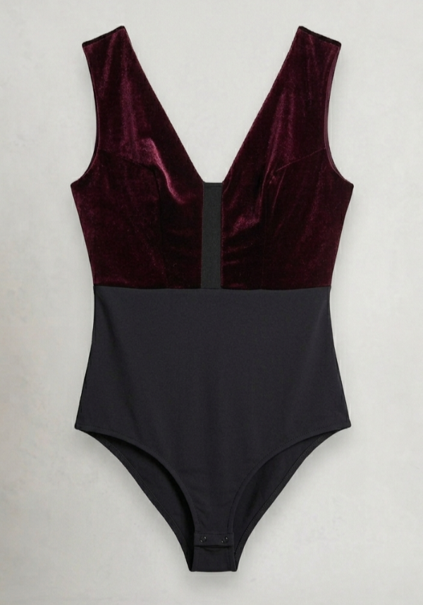 Producto - BODIE TERCIOPELO BORDO MICROTUL Y LYCRA TM