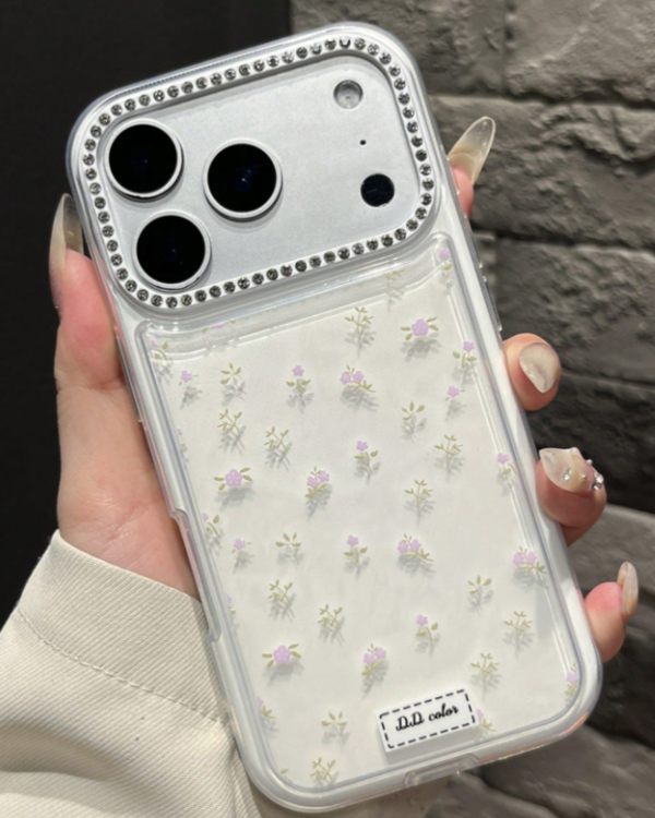 Producto - Case flowers white