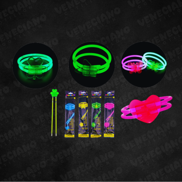 Producto - Pulsera Doble con Aplique Neon Químico