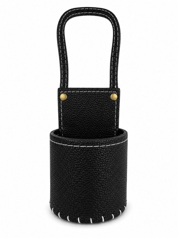 Producto - CANASTA MATERA AUTO SIMIL CUERO NEGRO