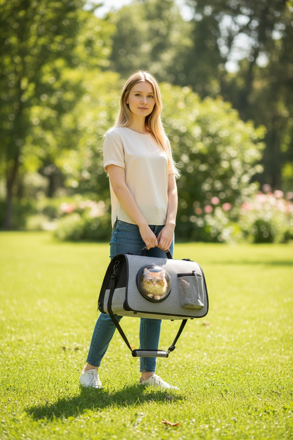 Producto - BOLSO TRANSPORTADOR BURBUJA 44x30x20cm