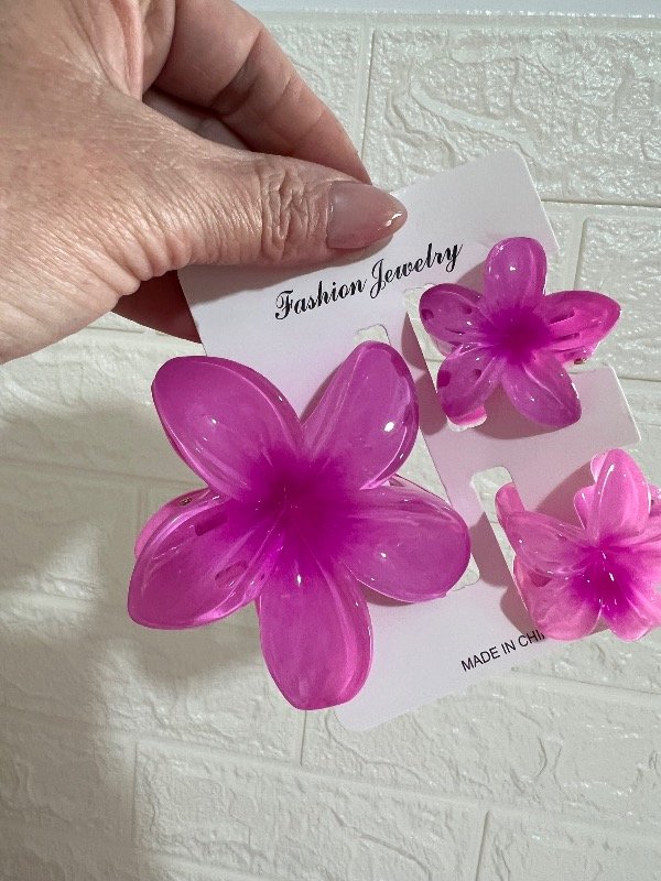 Producto - Set de broches para el Cabello - Diseño de Flores - 2