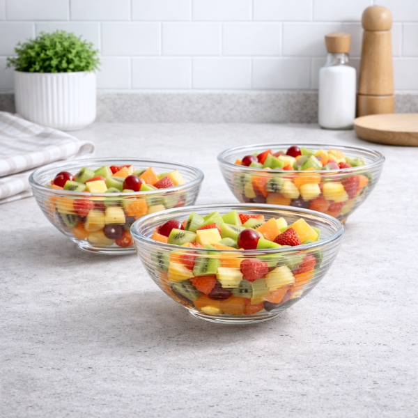 Producto - Set x6 Bowls Vidrio Labrado 370 cc