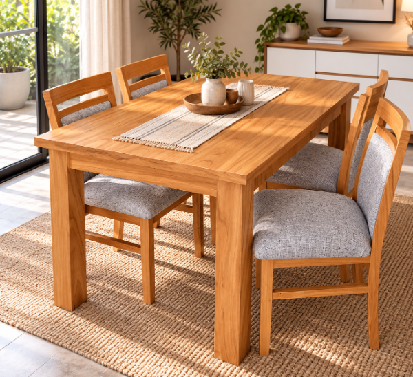 Juego de comedor fijo Paraíso de TM MUEBLES