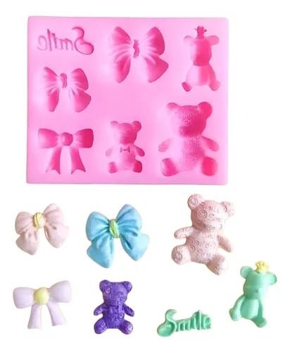 Producto - Molde ositos y moños