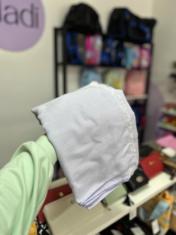 Producto - Ruana lisa lila