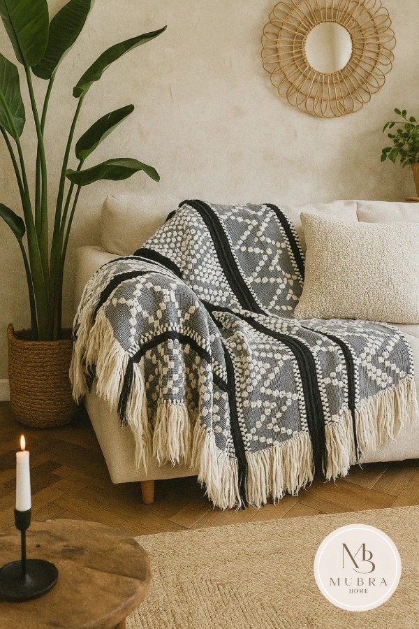 Producto - Marroc - Manta para Pie de Cama o Sillon