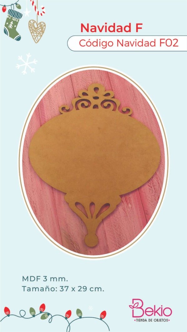 Producto - Adorno Navidad F02