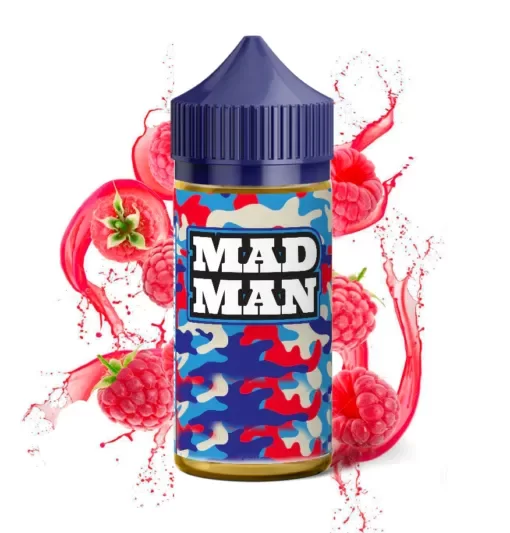 Producto - (FREEBASE) MAD MAN - 100ML 03MG - RASPBERRY ICE
