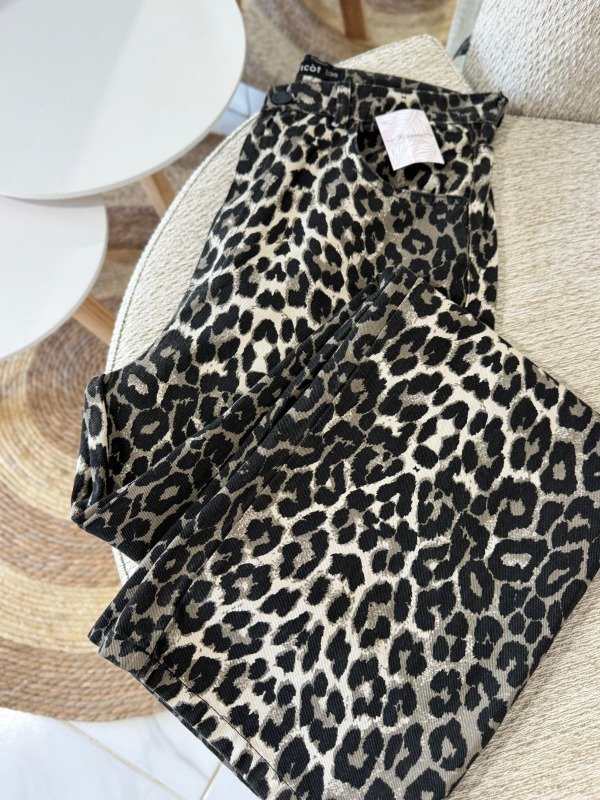 Producto - Jeans Wide Leg Print Negro