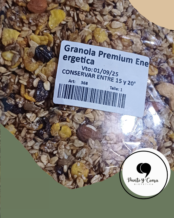 Producto - granola energética