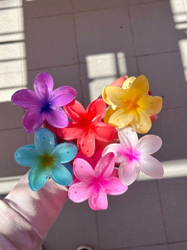 Producto - Hebilla Flores Hawaianas Grandes