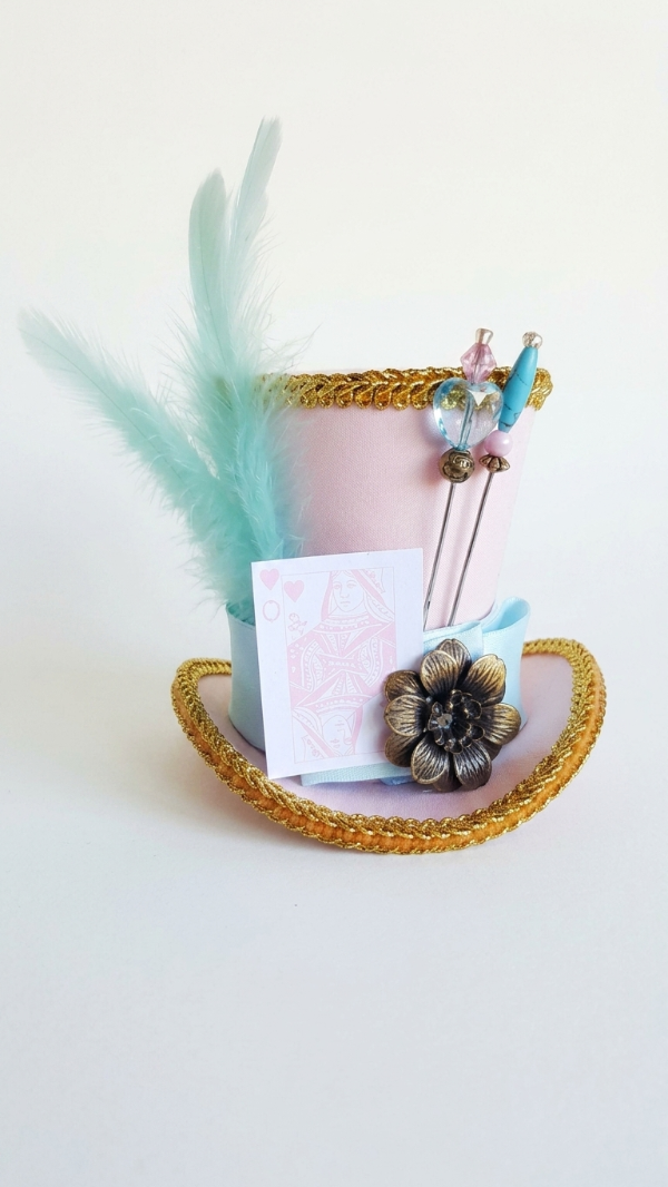 Producto - Mini galera Reina de corazones pastel 12 cm - 0