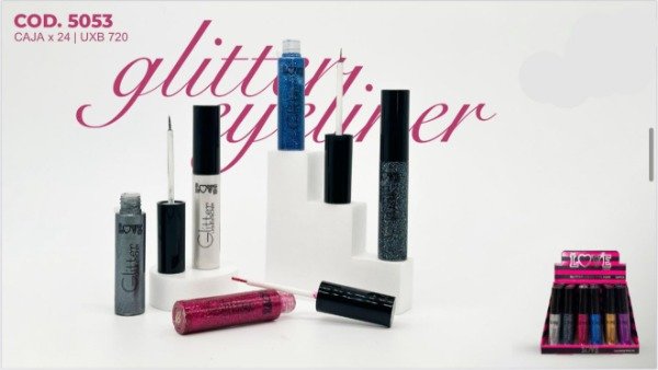Producto - Delineador Líquido Glitter Love Tejar