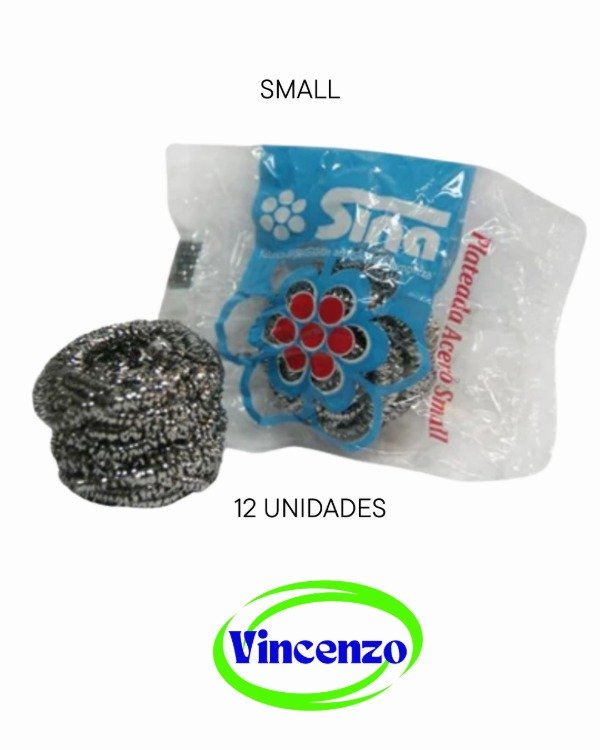 Producto - 12 ESPONJAS ACERO SMALL