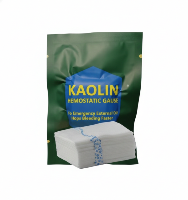 Producto - GASA AGENTE HEMOSTATICO CON KAOLIN