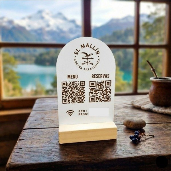Producto - Cartel QR en Fibroplus