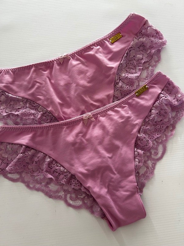 Producto - CULOTTE DE ALGODÓN Y ENCAJE