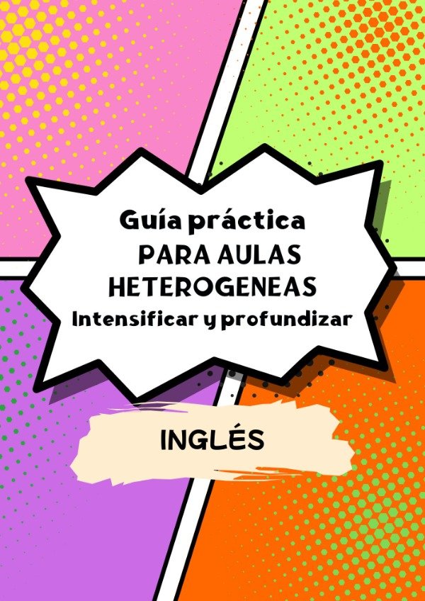 Producto - INGLÉS - Guía para intensificación y profundización