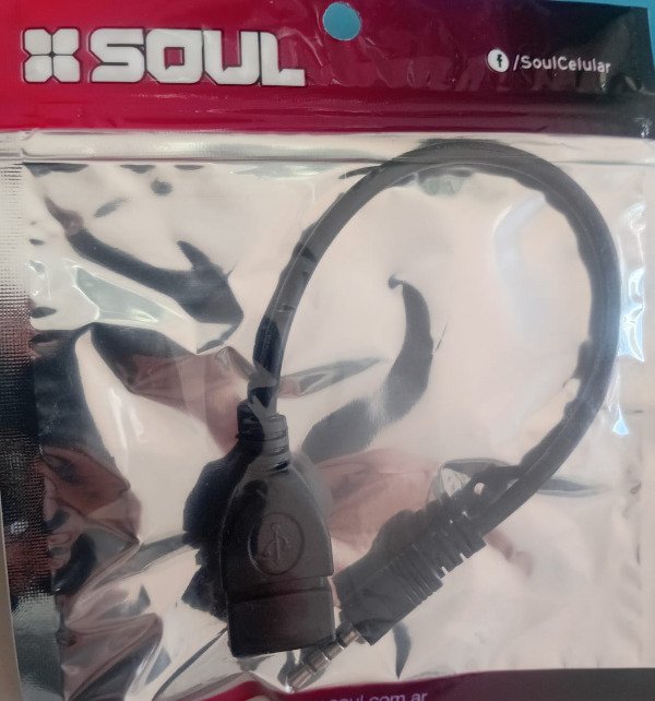 Producto - Cable Adaptador Soul Hembra USB- a PLUG 3.5mm