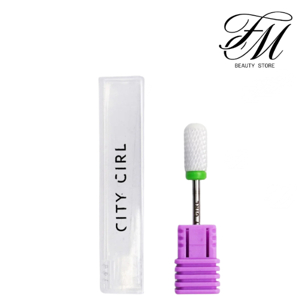 Producto - CITY FRESA BARRIL CERAMICA VERDE BLANC
