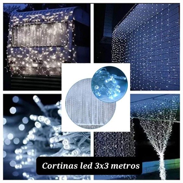 Producto - Cortinas led 3x3 metros