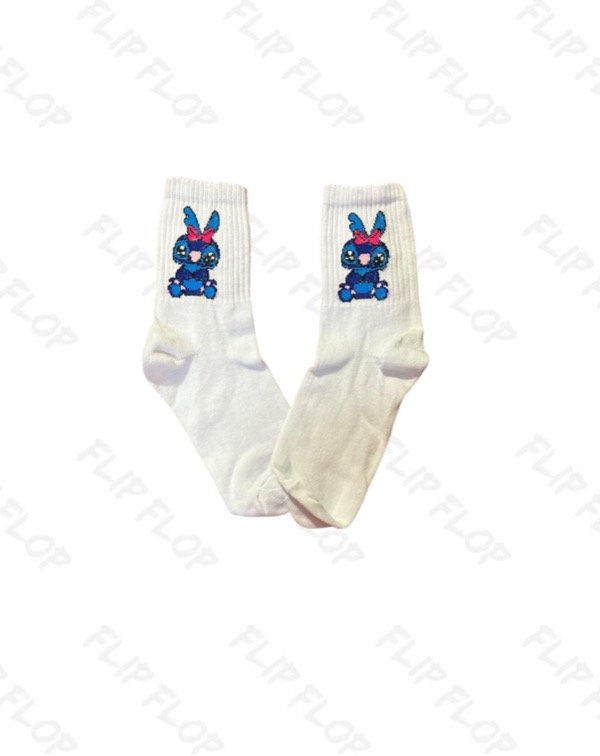 Producto - Medias 3/4, Stitch moño