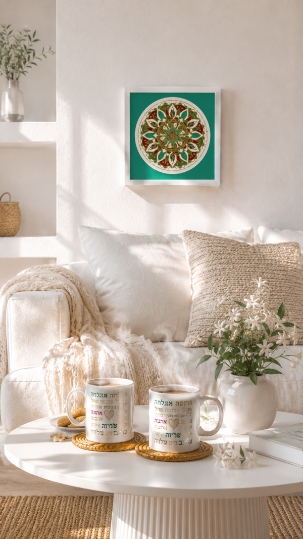 Producto - Cuadro Birkat Habait Mandala - 1