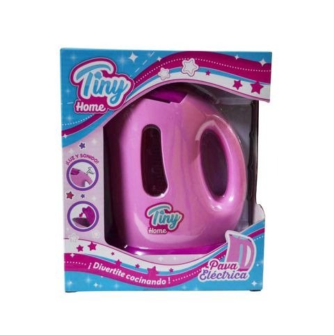 Producto - PAVA ELECTRICA TINY HOME CON LUZ Y SONIDO EN CAJA 17X20X9CM