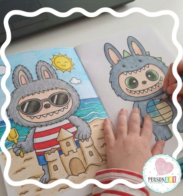 Producto - Libros para colorear PERSONALIZADOS - 4