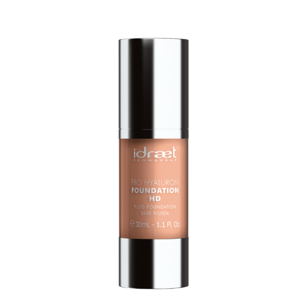 Producto - Base Liquida Alta cobertura HD Pro Hyaluron - Idraet promakeup