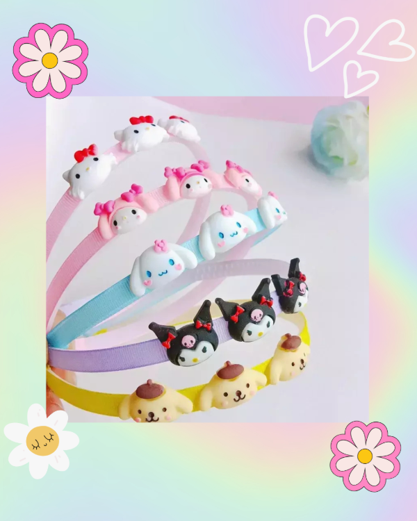 Producto - Vincha Sanrio con Apliques