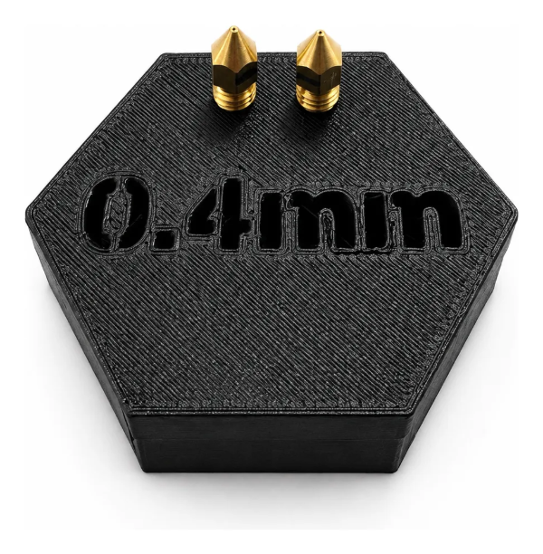 Producto - Organizador De Boquillas + 2 Boquillas 0.4mm De Latón 3d