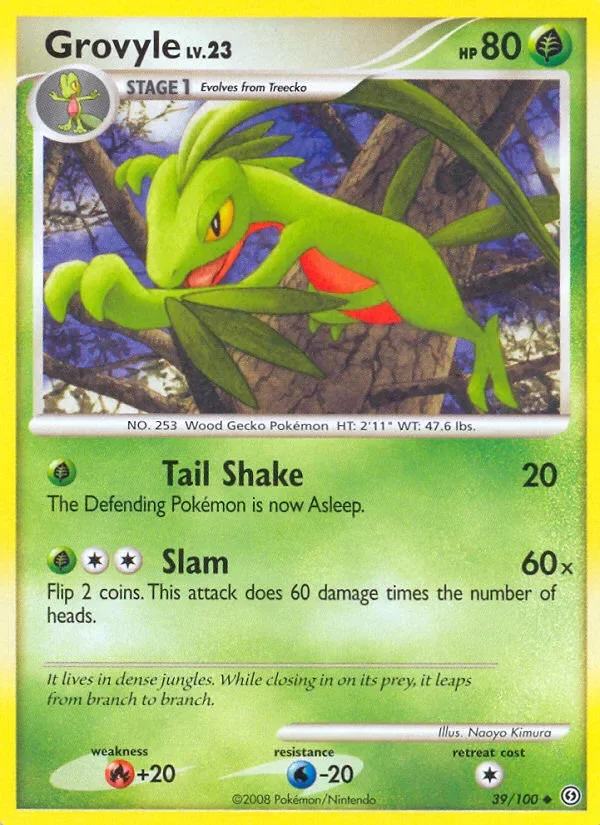 Producto - Grovyle 39/100 Diamond and Pearl: Stormfront